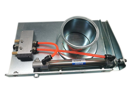 Pneumatic Sliding Zone Control Dampers Galvanised Steel 80-400mm