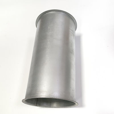 Galvanized Plate Dust Extraction Pipe Dust Collection Process Ventilation Flanged Ducting