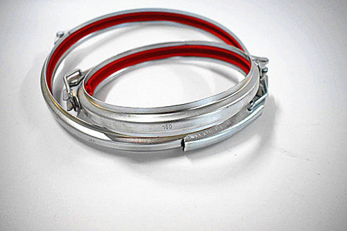 Seamless Durable industrial pipe clamps Circle Head Code DIN Standard Equal Shape