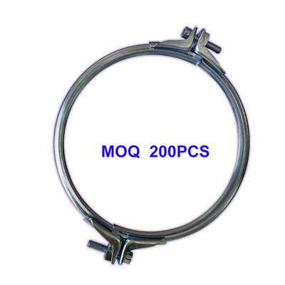 150 Mm Bolted Pipe Clamp with Customized Production for Ventilation and Dust Removal Systems