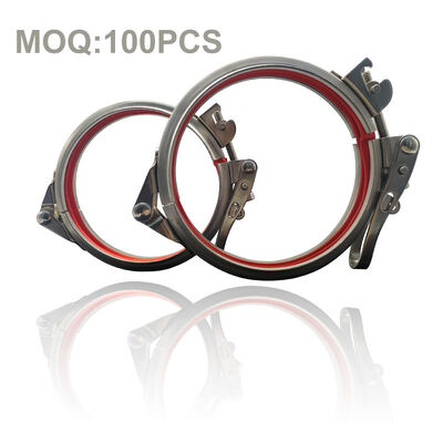 Quick Release Pipe Clamp Rapid Lock Duct Stainless Steel 304 Clips Leverlock Ring Clamp